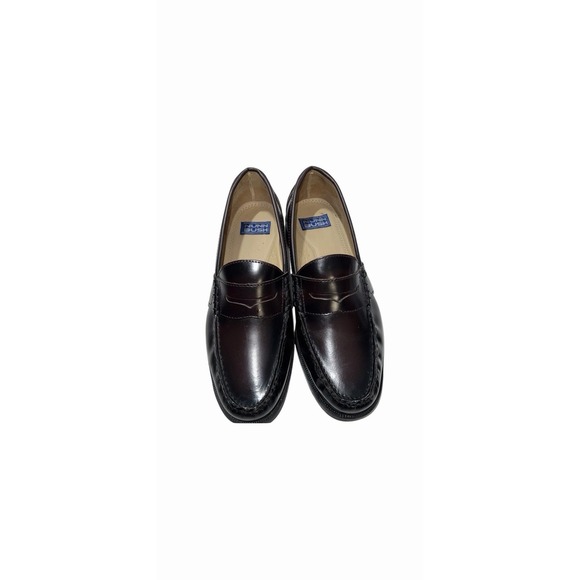 Mens Nunn Bush Drexel Moc Toe Penny Loafer‎ Burgundy Sz 11W main image 6